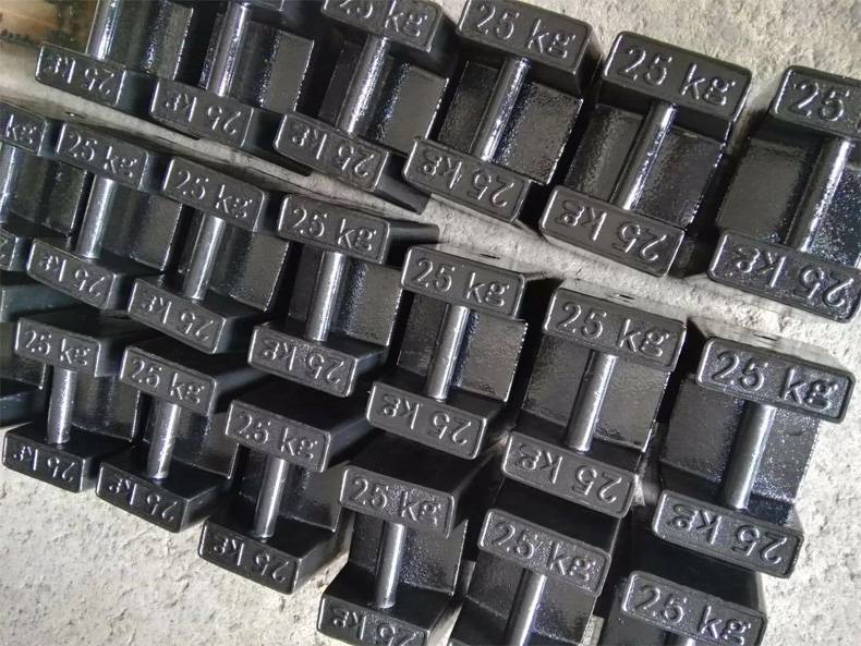 25kg铸铁砝码锁型m1级水玲铸铁砝码厂家直发1件起批