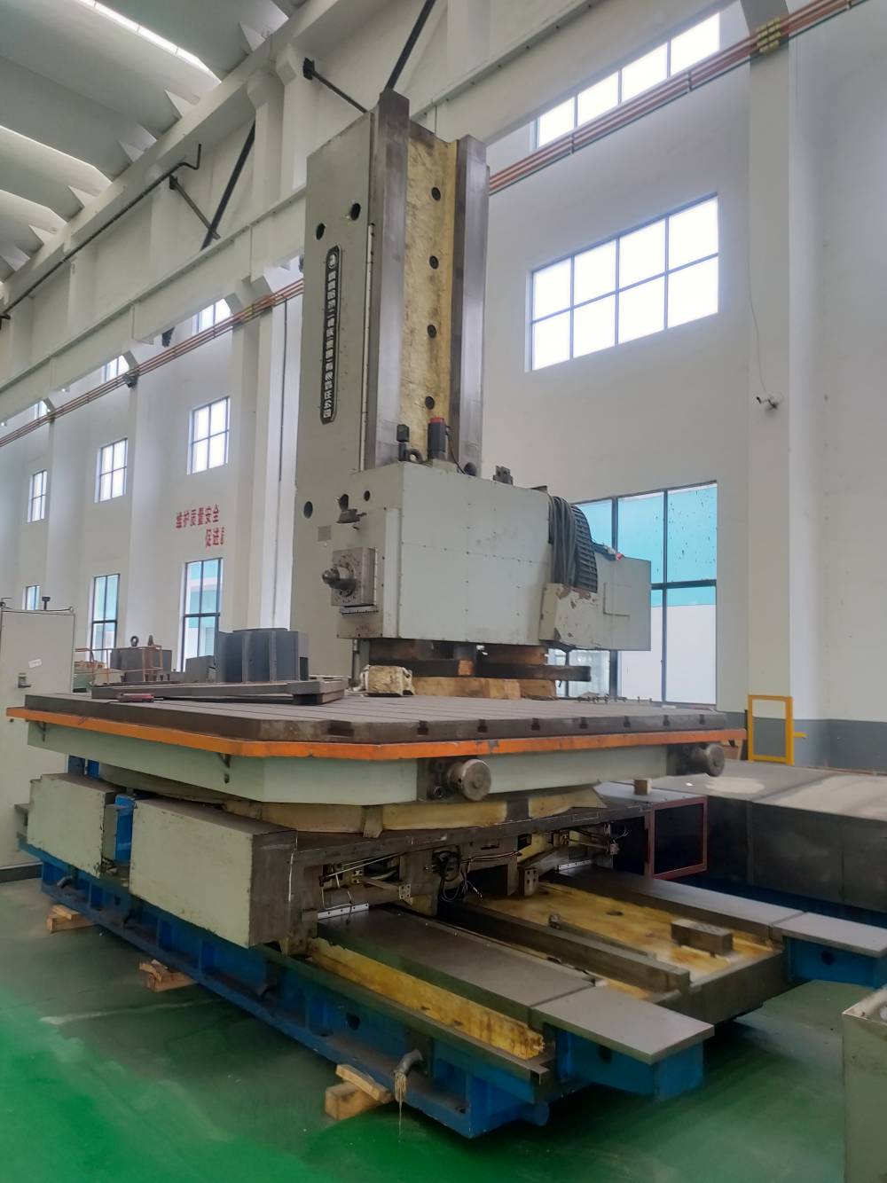 齐二12米数控落地铣镗床型号tk6920