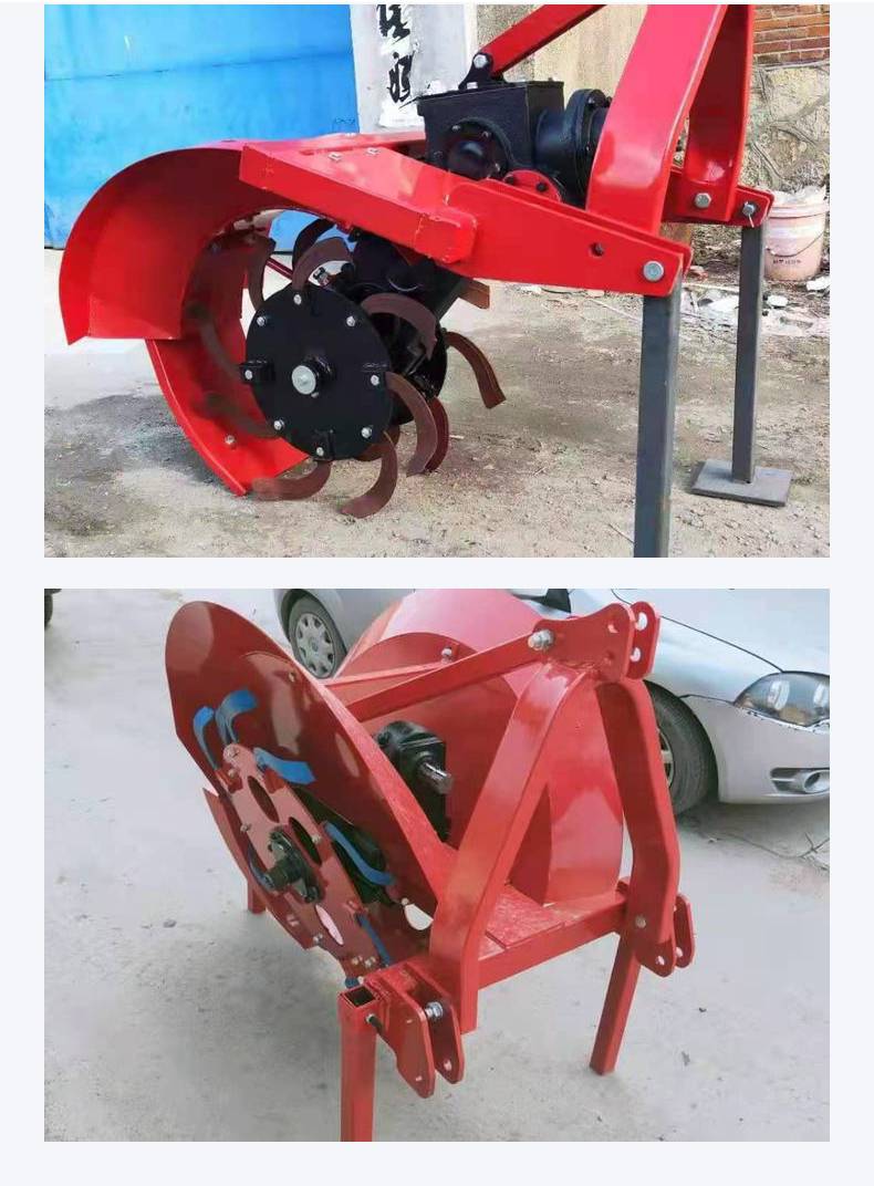 大葱大姜土豆开沟培土起垄机大马力四轮车配套开沟起垄机