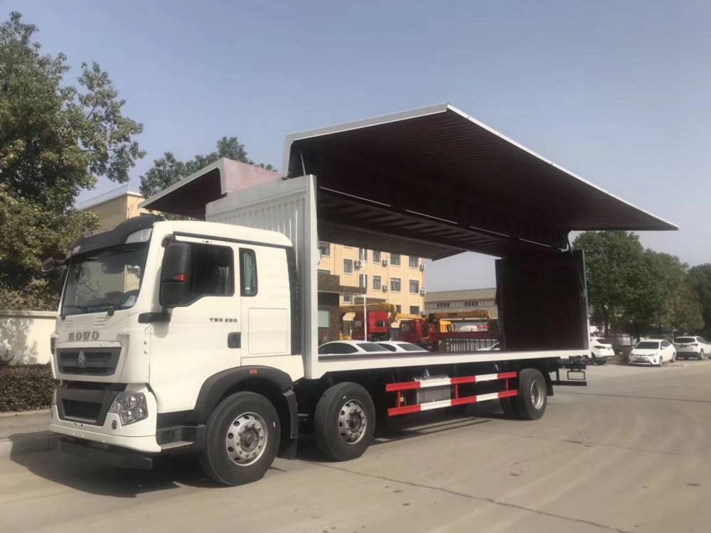 7.7米飞翼车价格零首付9米6飞翼箱车