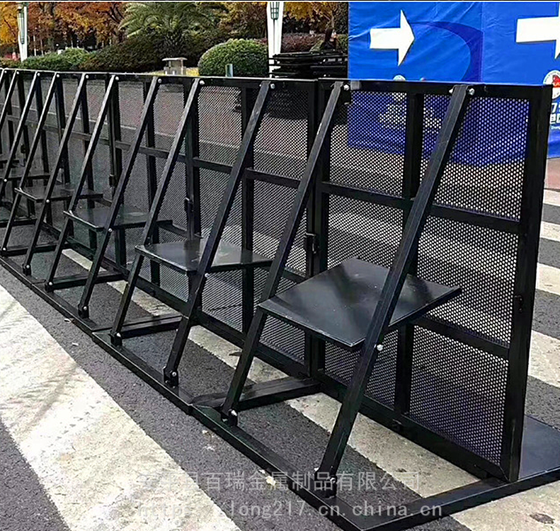 防爆铁马围栏厂家临时铁马护栏演出可移动围栏