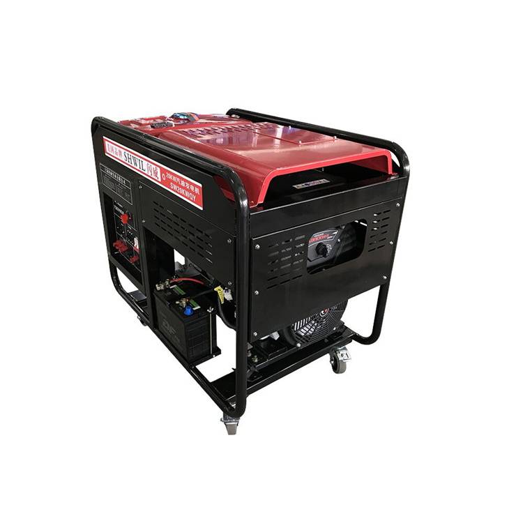 20kw汽油发电机型号sw20kwqy两相电压220v