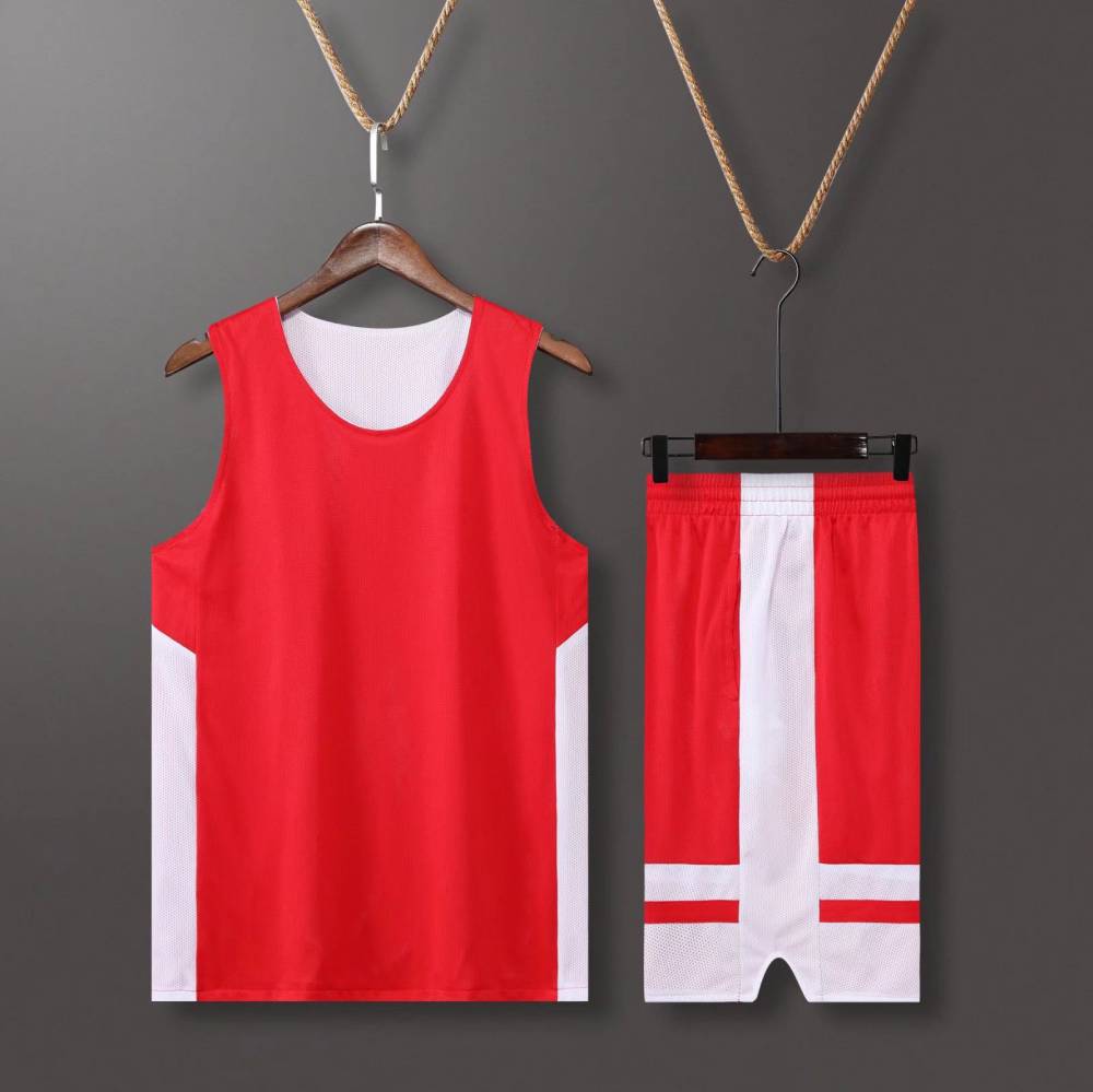 双面夏季篮球服套装男成人训练队服大学生团购比赛运动背心印字号