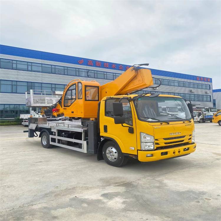 哈萨克斯坦高空车出口 31米五十铃高空作业车订制出口