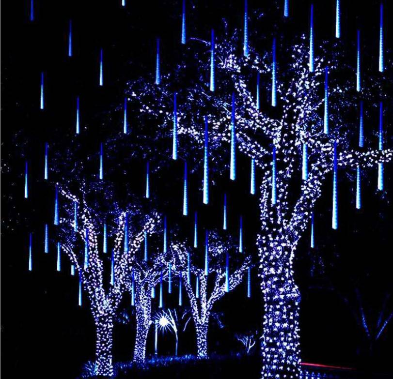led月亮挂树灯星星庭院景观灯公园街道树木亮化装饰户外发光彩灯