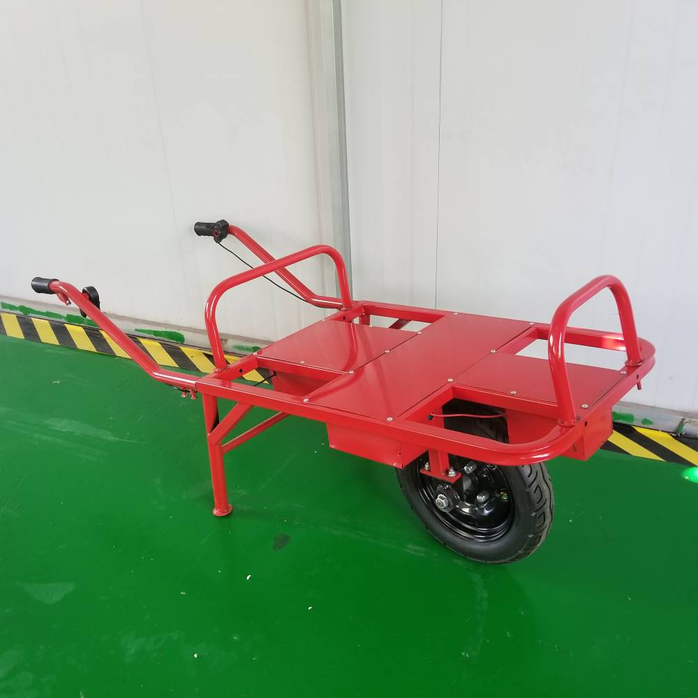 电动助力手推车农用拉货独轮车山区农作物运输工具