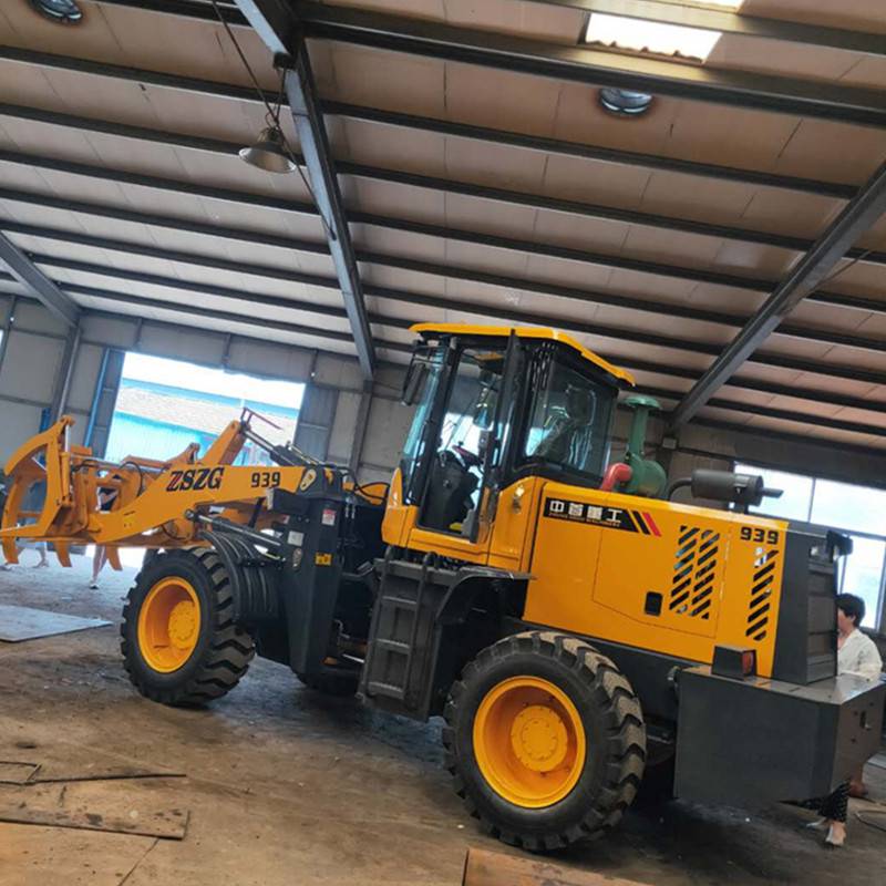 装载机 可以安装多种属具cy德州铲车改装抓车 抓木机 抓草机 抓钢机cy