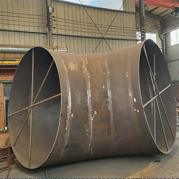 大型对焊冲压弯头等径异径对焊冲压焊接弯头90度碳钢弯头管件图片