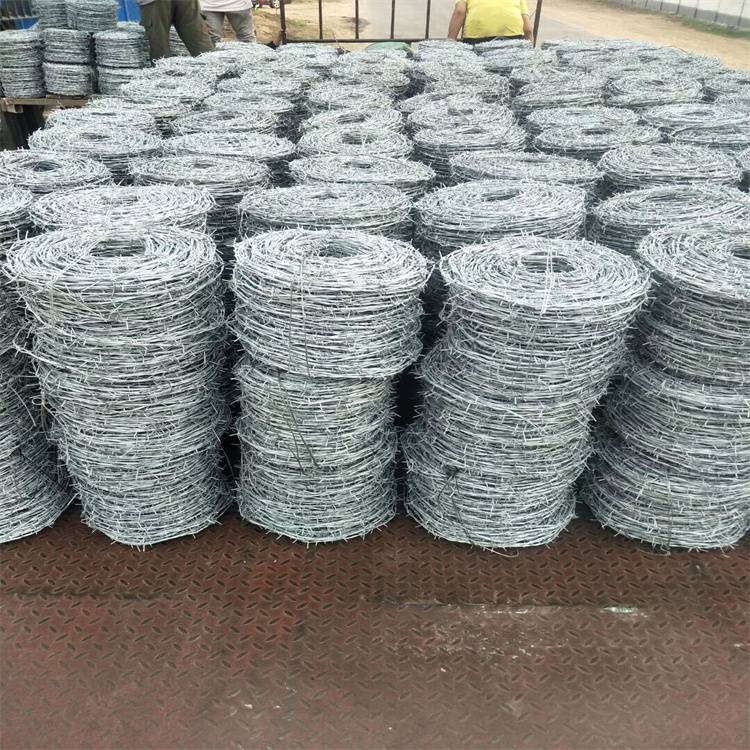 成都镀锌刺绳厂家内江道路养护带刺铁丝网乐山道路养护铁丝网