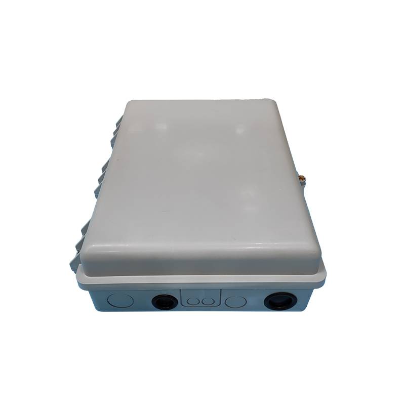 48芯光纤分纤箱插片式分光箱ftth光缆分纤箱户外配线箱塑料分路箱