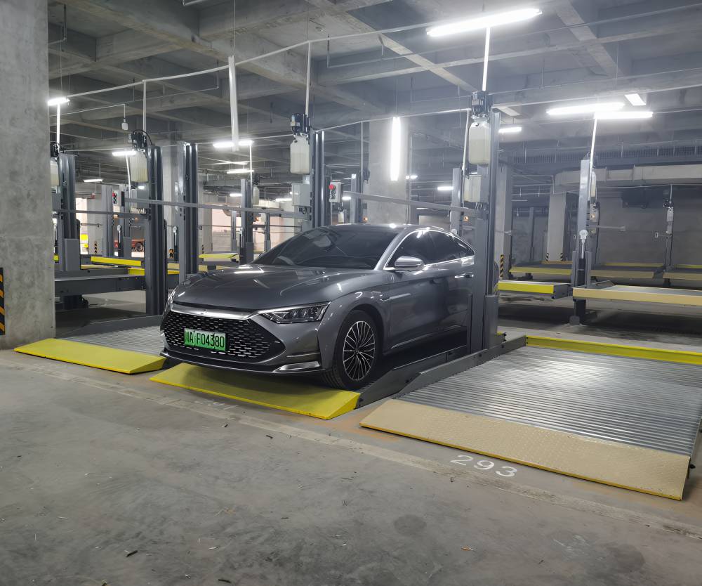 简易机械立体车库验收专用 简易立体停车位回收