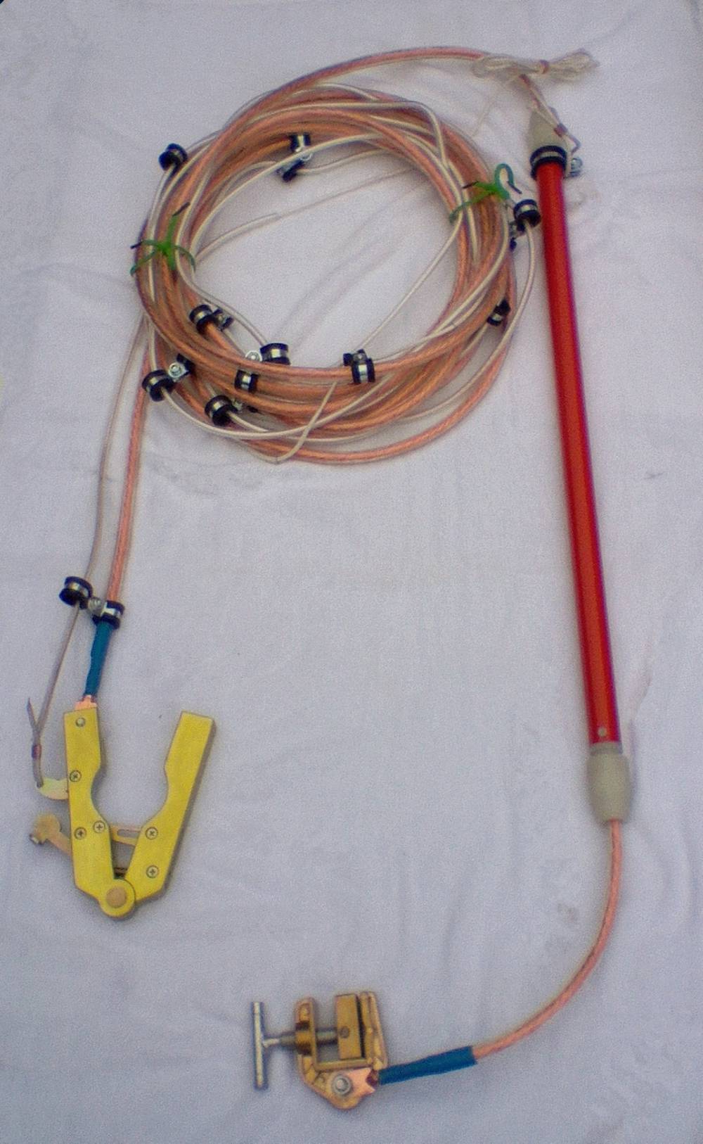 压抛落式接地线铁塔接地线高压接地线