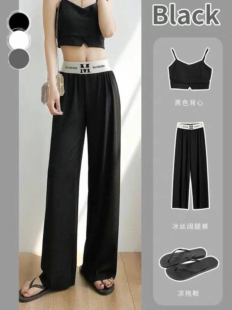 广东梅州女休闲裤品牌大全 款式韩版秋冬几块钱棉质女式休闲裤