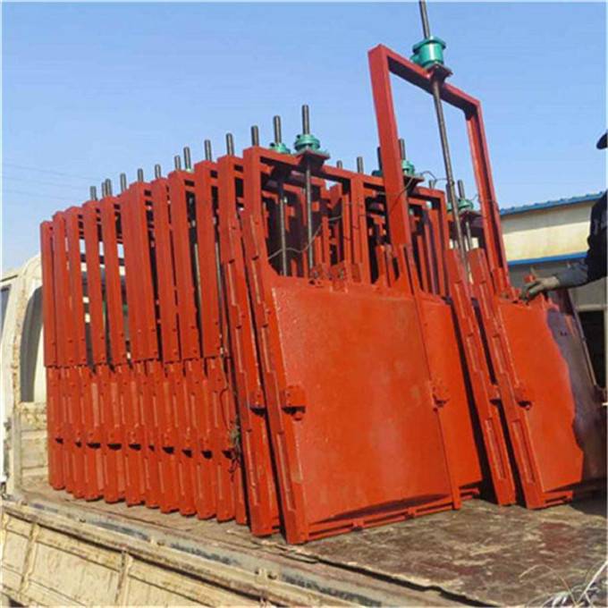 smy双向止水铸铁镶铜圆闸门