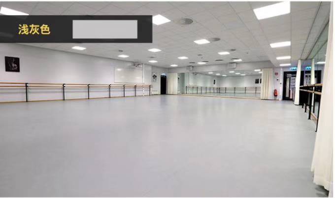 吉林芭蕾舞教室地胶练功房pvc地板生产厂家