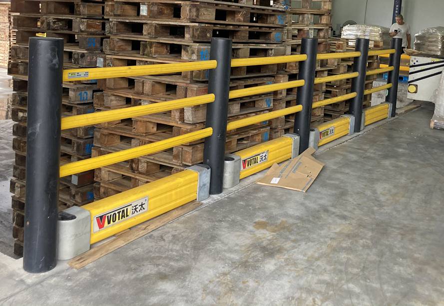 厂区仓库适用装卸车辆防撞柔性防撞护栏