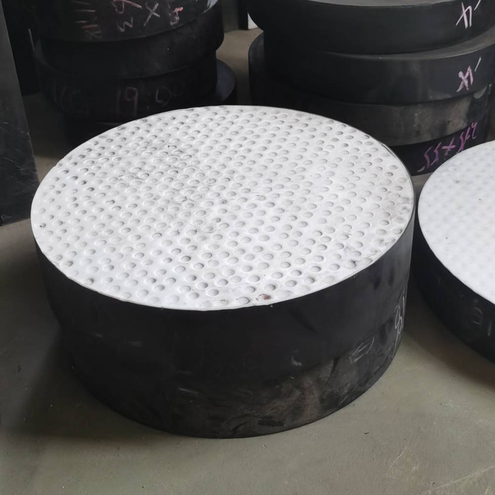 尚拓 板式橡胶支座 gbzj250*300*52四氟滑板隔震桥梁支撑座