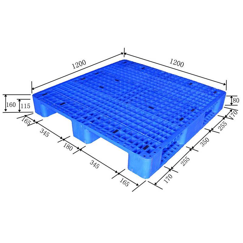 标准尺寸 行业塑料托盘 网格双面塑料托盘 木托盘