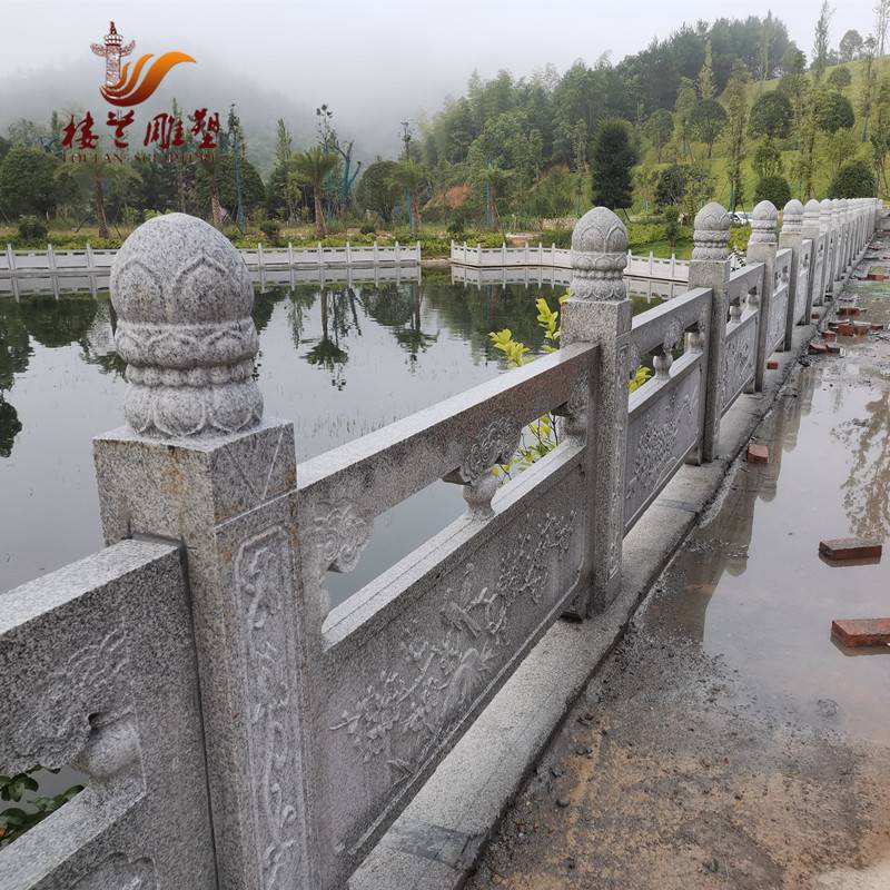 寺庙景区石护栏 花岗岩石栏杆现货销售