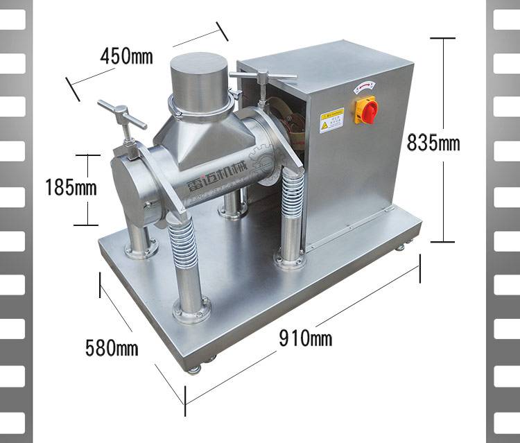 高频振动式超微粉碎机304不锈钢棒研磨机500目小型实验室研
