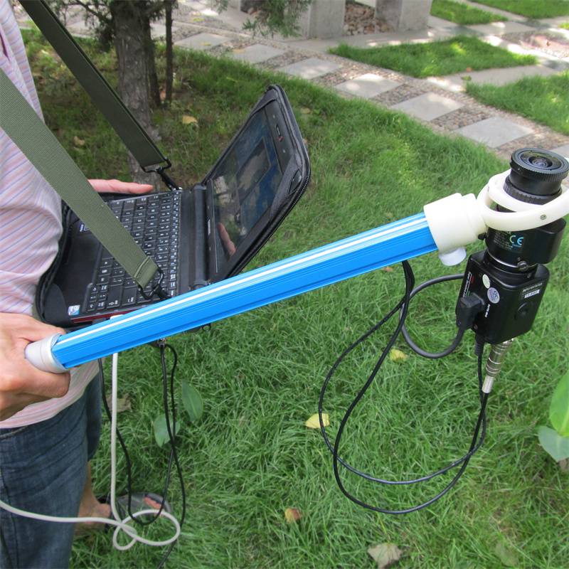 利用鱼眼镜头和ccd图像传感器获取植物冠层图像,通过分析,获得植物