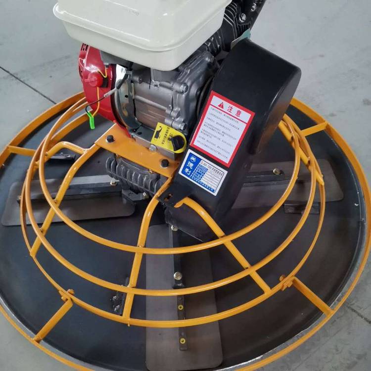 街道地面抹平收光机小区地坪提浆磨光机1米手扶抹光机