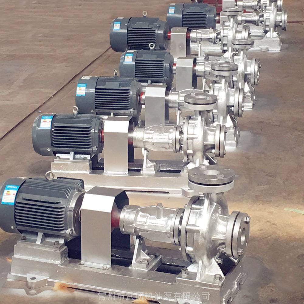 常州热油泵wry系列高温导热油循环泵武进导热油泵生产图片