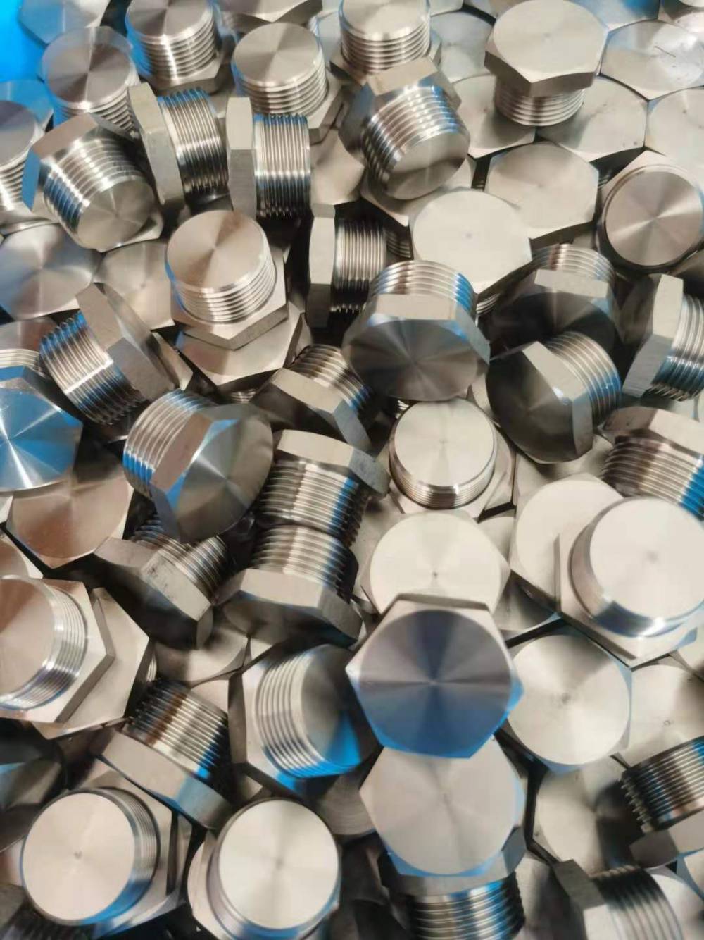 304不锈钢防爆堵头4寸堵头dn100堵心闷盖