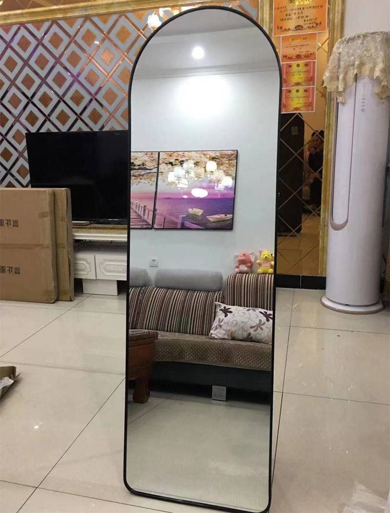 保定酒店试衣镜宾馆全身镜精装房高清镜子铝框大镜子落地镜子