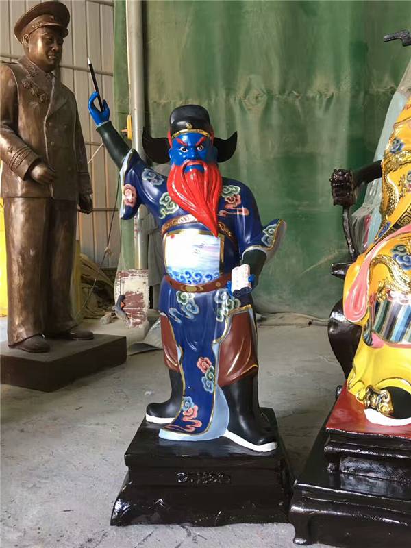 文武判官神像崔钰阎罗王崔判官崔府君文判官武判官树脂佛像