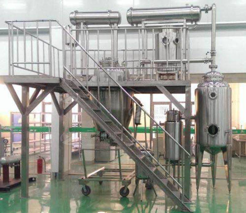 热回流乙醇提取机组酒精回流浓缩提取设备中药材萃取设备