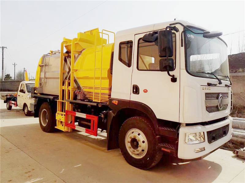 小型自装卸式垃圾车侧装自卸式垃圾车厂家报价方案