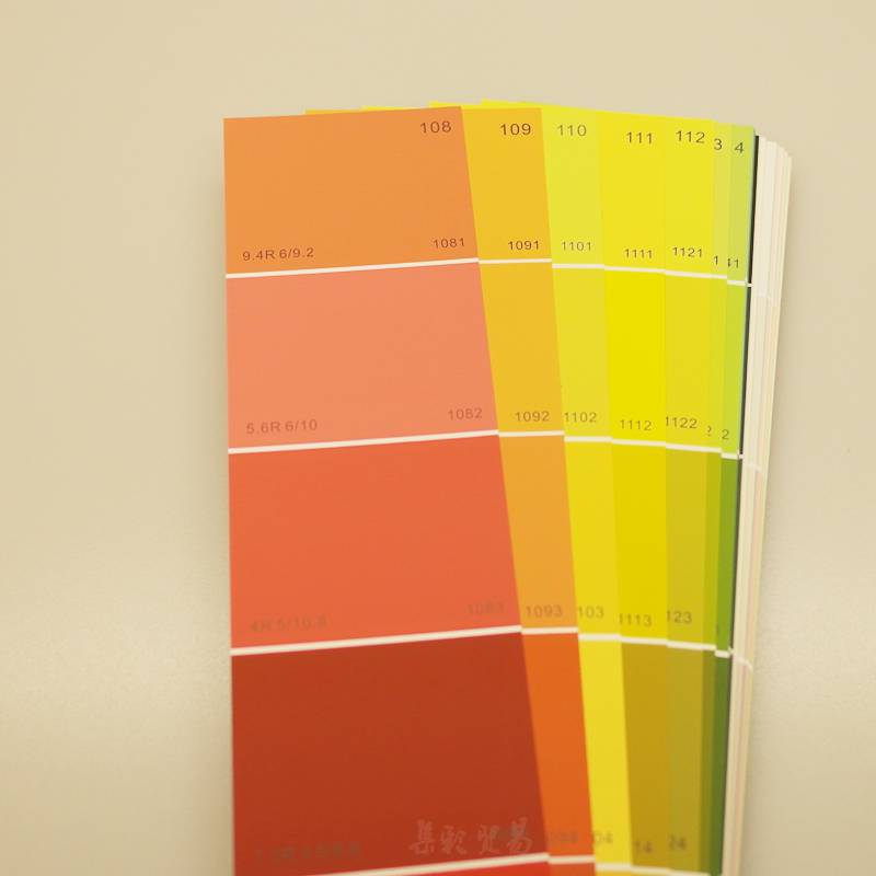 中国建筑色卡cbccgbt189222008标准色卡