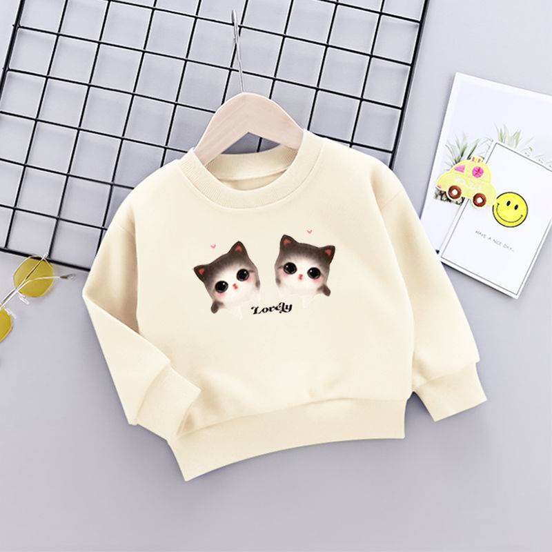 广东汕头服装城童装卫衣女春新款广州童装批发网站便宜潮童长袖衫