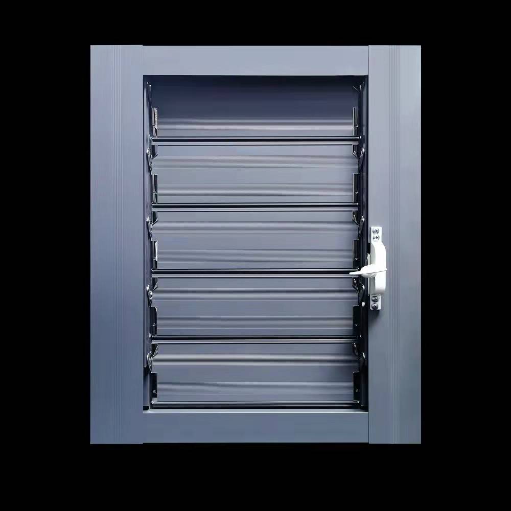 供应海门铝合金百叶窗防雨通风百叶电动百叶窗锌钢百叶窗