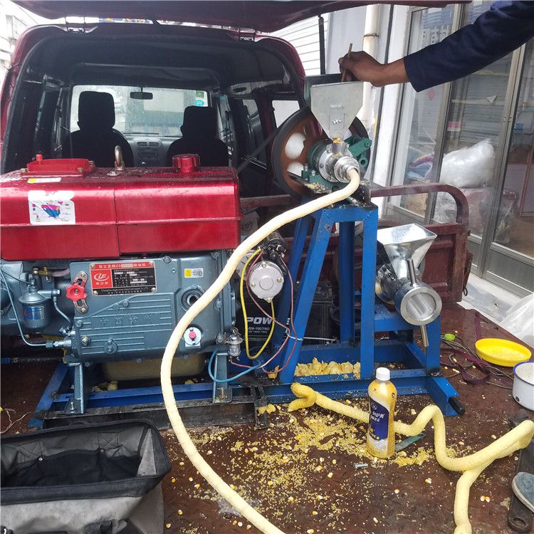 临沂家用创业型米棒机香酥杂粮膨化机膨化食品设备骏力