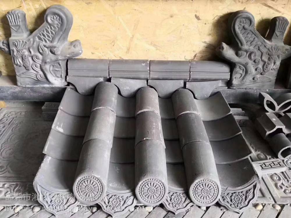 淞山青瓦青瓦片装饰瓦青瓦片瓦条加工定制各种尺寸