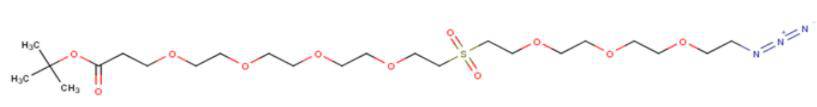 2055023-76-0，Azido-PEG3-Sulfone-PEG4-t-butyl ester