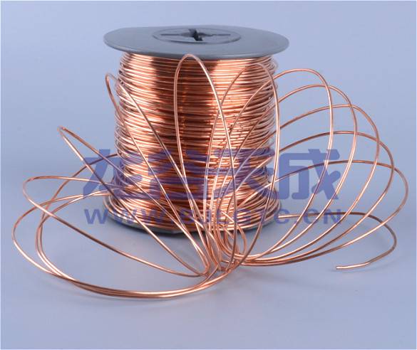t2电解铜丝旋转氧弹铜丝直径163mm旋转氧弹铜线旋转氧弹催化剂线圈