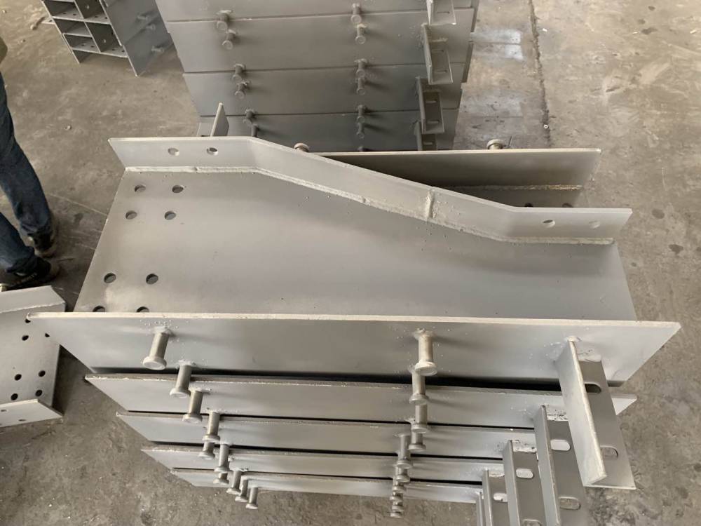 桥梁支座钢板防落梁挡块接触网预埋钢板高铁声屏障立柱钢横梁临时支座