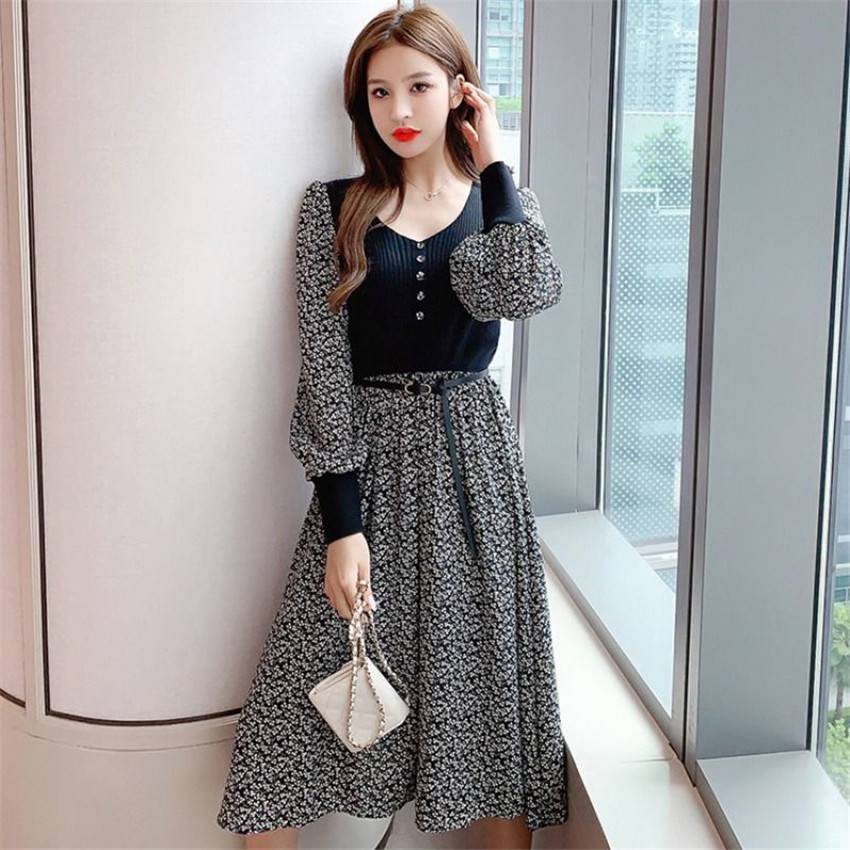 真丝中年女士连衣裙甘肃庆阳尾货市场筒约女装连衣裙义乌小商品城服装