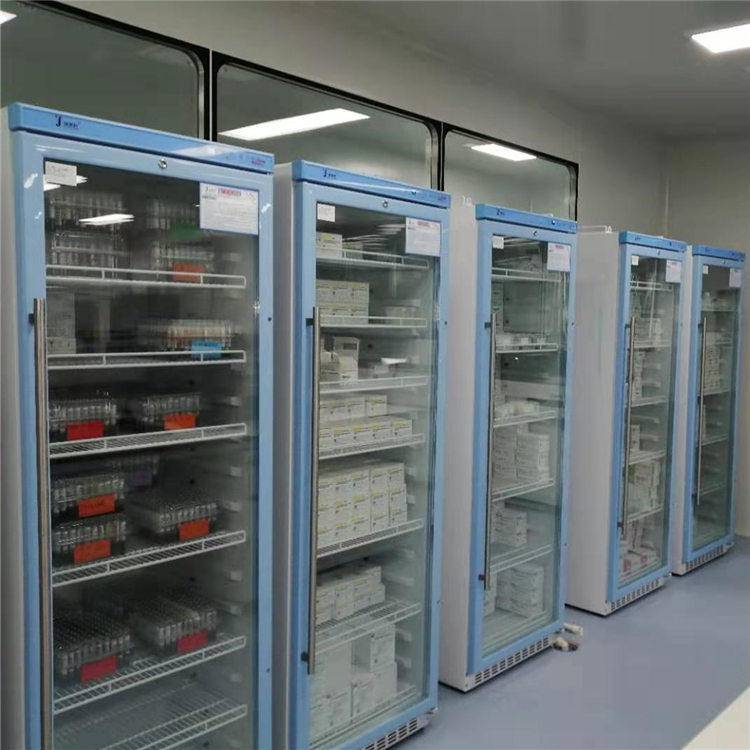 1525药品恒温箱医用存储柜福意联制造商透明玻璃门图片
