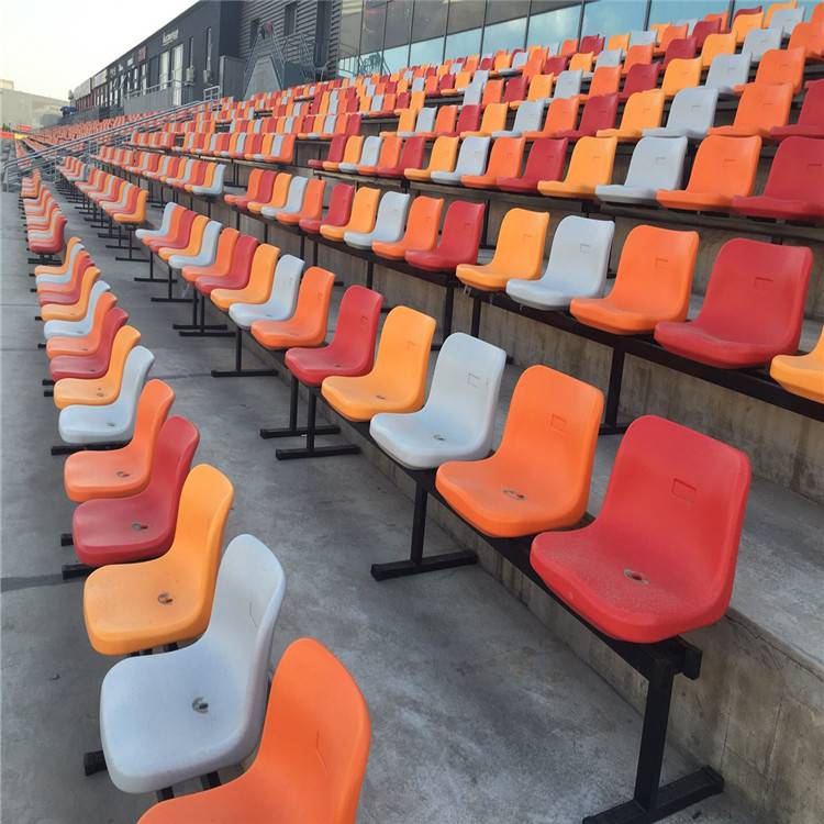 辽宁 电动伸缩看台椅 体育馆观众台椅 ***