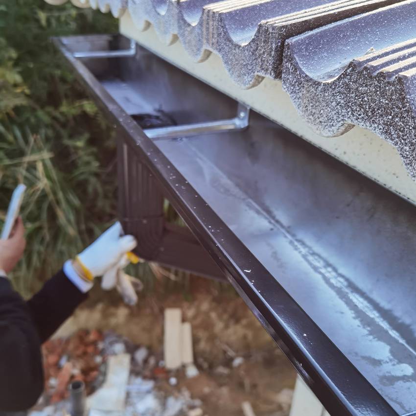 腾诚k型檐槽轻钢别墅檐沟雨水管陕西汉中天沟更多款式选择