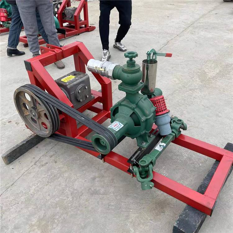 拖车式8寸抽水泵拖拉机轴传动4寸喷灌泵市政防汛抽水机