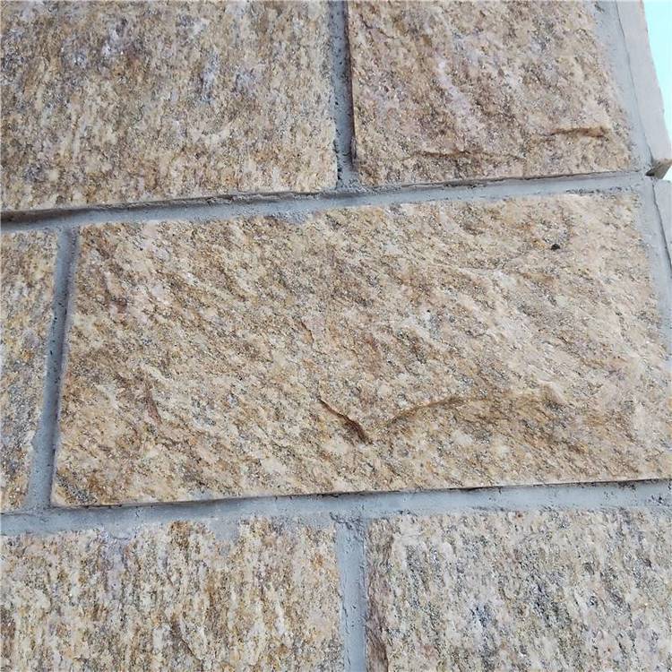 首页>家装,建材>瓷砖>其他瓷砖>公园花坛-米黄色文化石外墙砖公园铺路