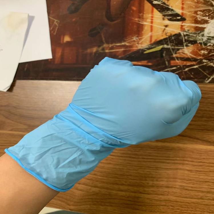 光明丁腈手套一次性防护手套