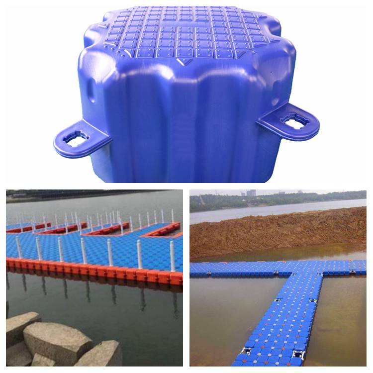 水上码头组合式浮筒养殖浮筒塑料平台浮栈道