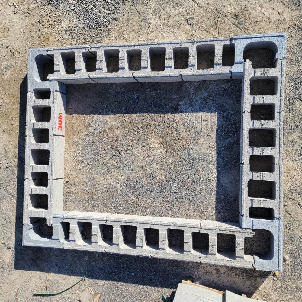 雨水检查井模块my11my14Φ1400尺寸314mm240mm170mm