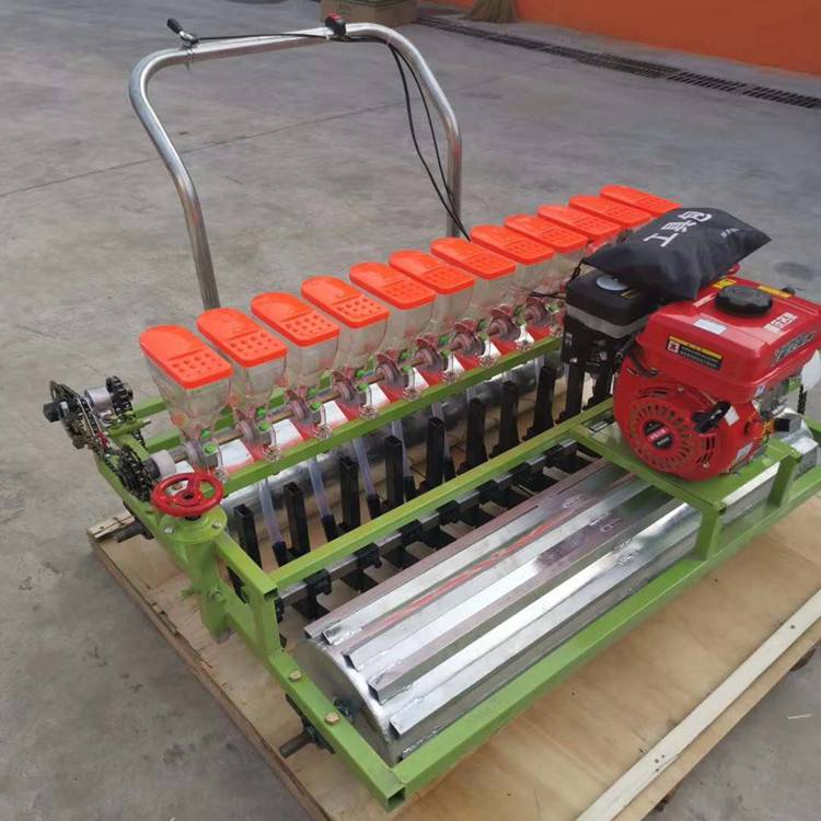 【手推式大葱韭菜青菜香菜播种机 免间苗萝卜小粒蔬菜播种机 大棚菜